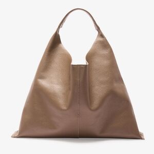 Marcella NYC Kelly Tote Bag in Latte Pebble